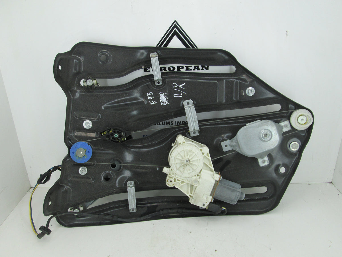BMW e93 07-13 328i 330i 335i right rear window regulator 