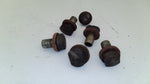 Vintage Alfa Romeo Spider Cam Cover Nuts w/Washer Seal Set of 6 (USED)