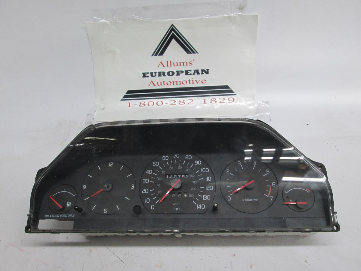 Volvo 960 940 instrument cluster 9128613 140K #120 – Allums Imports