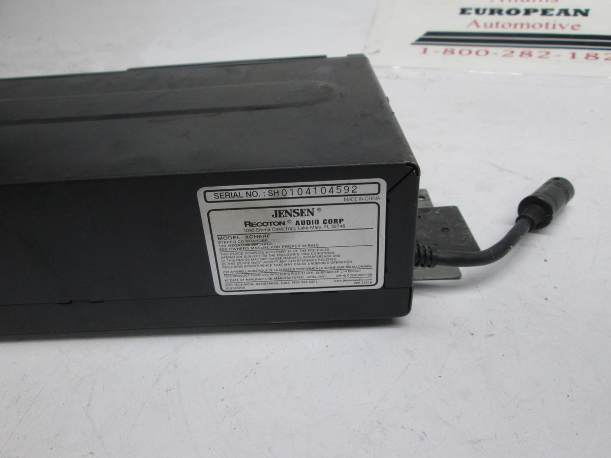 Jensen 6 disc CD changer XCH6RF – Allums Imports
