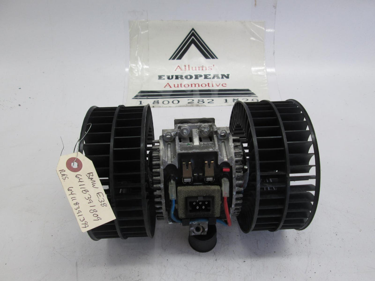 BMW E38 740il 740i 750il blower motor 64118391809 Allums Imports
