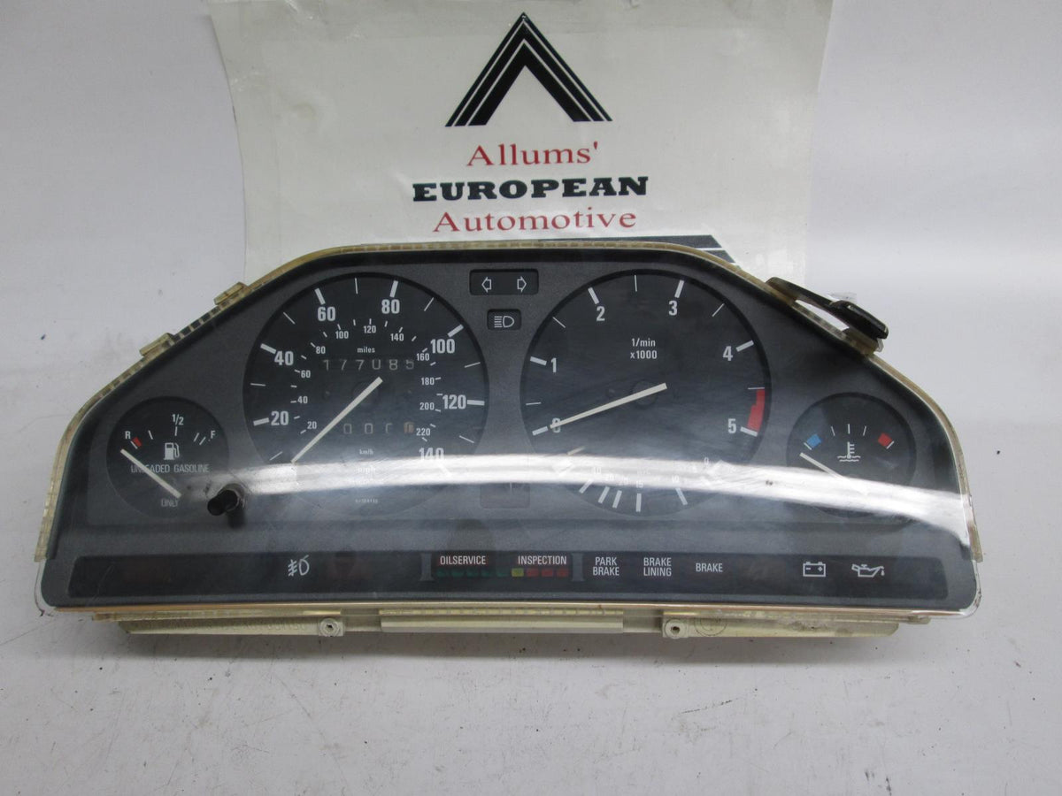 BMW E30 325e Instrument Cluster Speedometer #2 (USED) – Allums Imports