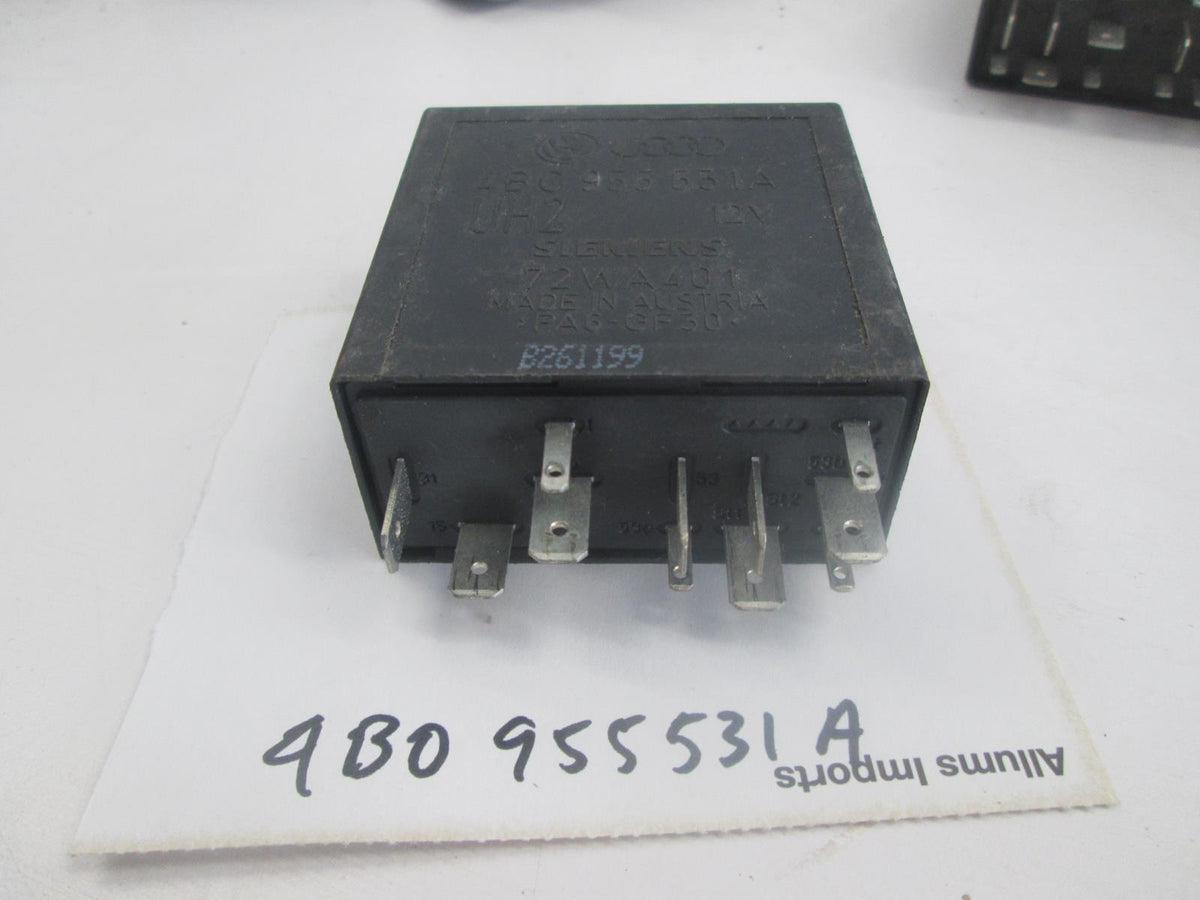 Volkswagen Audi wiper control relay 4B0955531A Allums Imports