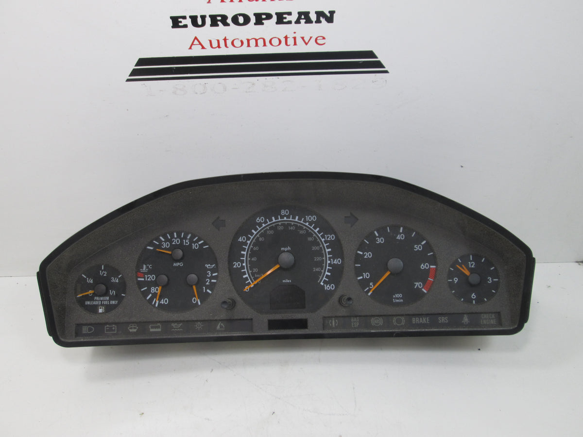 Mercedes R129 W129 SL500 SL600 Instrument Cluster Speedometer 12944024 Allums Imports