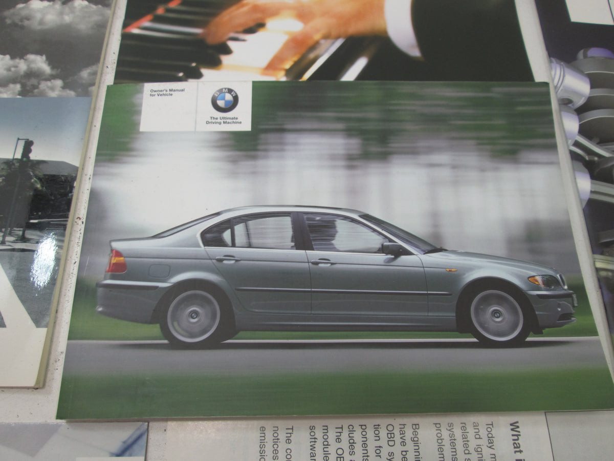 BMW E46 325i owners manual Allums Imports