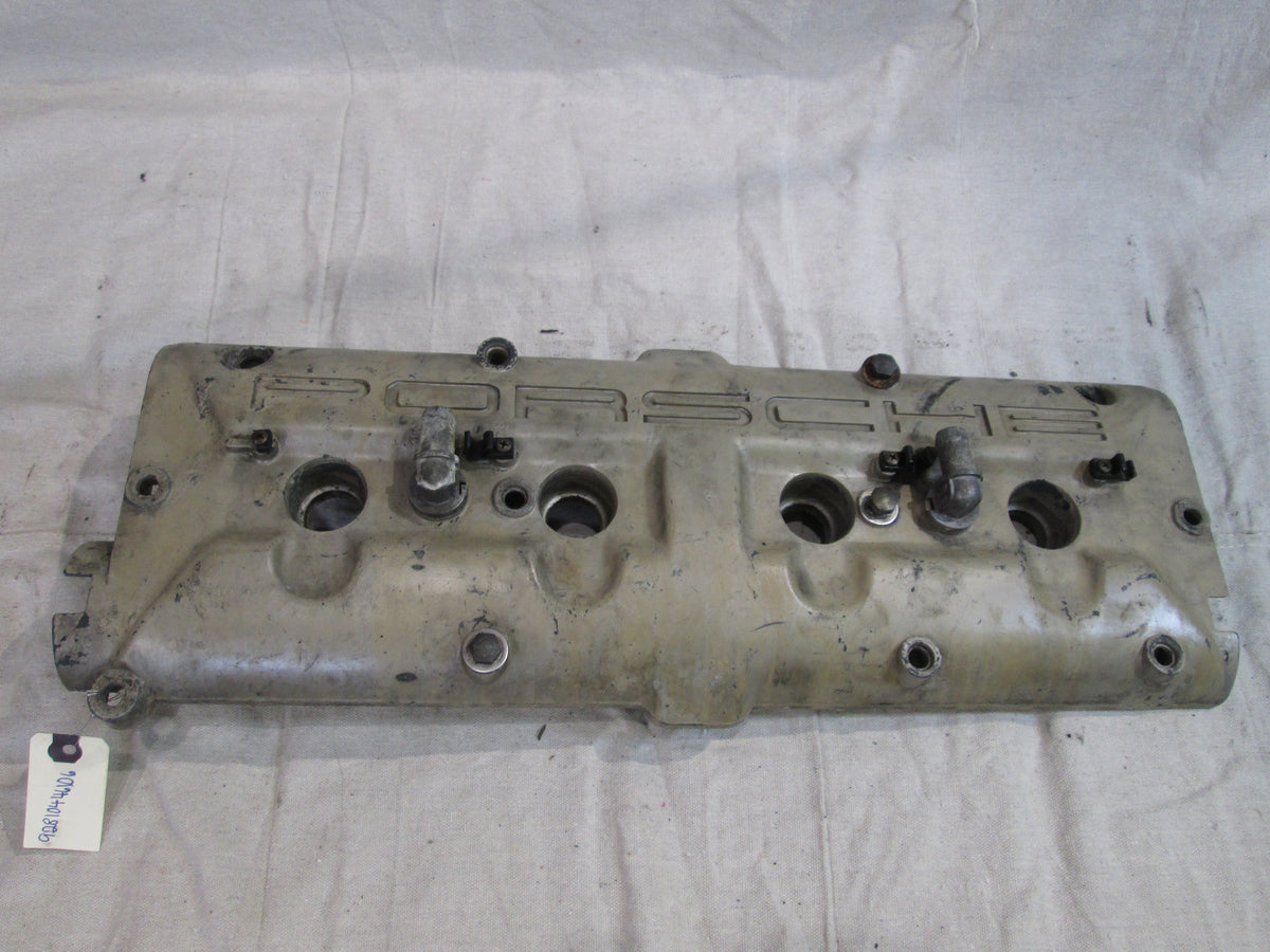 Porsche 928 32v valve cover 92810446106 with breather tubes Allums