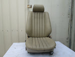 Mercedes W201 190e right passenger side seat tan