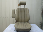 Mercedes W201 190e left driver side seat tan