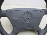 Mercedes W210 E320 E430 Leather Steering Wheel Grey #MB114 (USED)