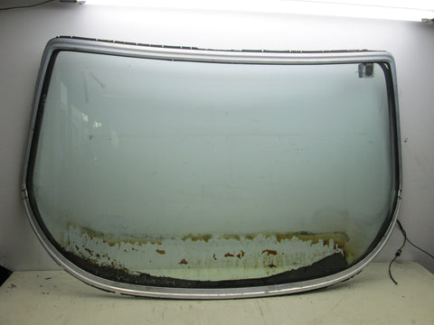 Mercedes R107 coupe 450SLC 380SLC 500SL back glass TRIM ONLY (USED)