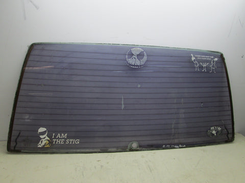 Mercedes W123 wagon 300TD rear back glass (USED)