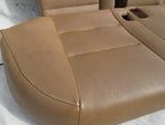 BMW E60 535i 550i 528i 06-10 rear seat upper and lower brown (USED)
