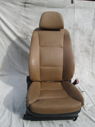 BMW E60 535i 550i 528i 06-10 passenger right front seat brown (USED)