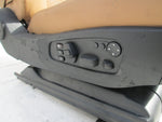 BMW E60 535i 550i 528i 06-10 passenger right front seat brown (USED)