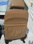 BMW E60 535i 550i 528i 06-10 passenger right front seat brown (USED)