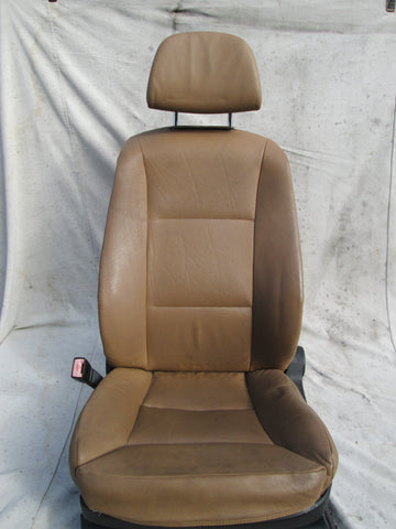 BMW E60 535i 550i 528i 06-10 drivers front left seat brown (USED)