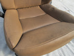 BMW E60 535i 550i 528i 06-10 drivers front left seat brown (USED)