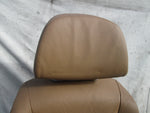 BMW E60 535i 550i 528i 06-10 drivers front left seat brown (USED)