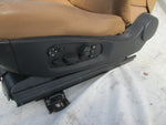 BMW E60 535i 550i 528i 06-10 drivers front left seat brown (USED)