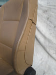 BMW E60 535i 550i 528i 06-10 drivers front left seat brown (USED)