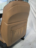 BMW E60 535i 550i 528i 06-10 drivers front left seat brown (USED)
