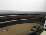 BMW E60 525i 535i 545i left front door panel black brown (USED)