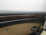 BMW E60 525i 535i 545i left front door panel black brown (USED)