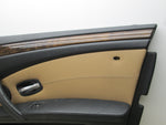 BMW E60 525i 535i 545i right front door panel black brown (USED)