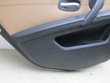 BMW E60 525i 535i 545i left rear door panel black brown (USED)