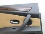 BMW E60 525i 535i 545i left rear door panel black brown (USED)