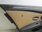 BMW E60 525i 535i 545i left rear door panel black brown (USED)