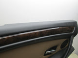 BMW E60 525i 535i 545i left rear door panel black brown (USED)
