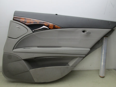 Mercedes W211 E320 E500 E430 right rear door panel grey