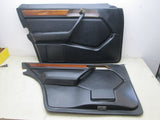 Mercedes W124 300E E320 Sedan Left/Right/Rear Seats All Door Panels Black (USED)
