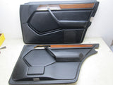 Mercedes W124 300E E320 Sedan Left/Right/Rear Seats All Door Panels Black (USED)
