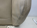BMW F30 14-18 Left Front Seat Upper Cushion Tan Vinyl (USED)