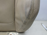 BMW F30 14-18 Left Front Seat Upper Cushion Tan Vinyl (USED)