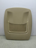 BMW F30 14-18 Left/Right Front Seat Back Panel Tan Vinyl (USED)