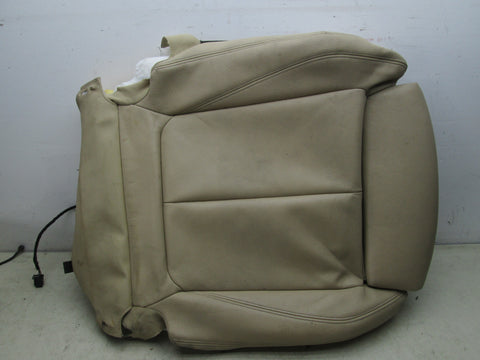 BMW F30 14-18 Right Front Seat Lower Cushion Tan Vinyl (USED)