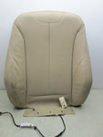 BMW F30 14-18 Right Front Seat Upper Cushion Tan Vinyl (USED)