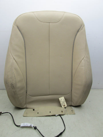 BMW F30 14-18 Right Front Seat Upper Cushion Tan Vinyl (USED)