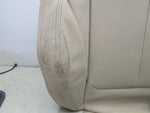 BMW F30 14-18 Right Front Seat Upper Cushion Tan Vinyl (USED)