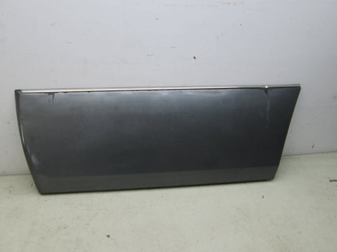 Mercedes W124 Sedan 90-95 Left Rear Door Lower Side Molding Grey 1246901740 #16 (USED)