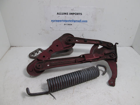 Mercedes R129 W129 Left Hood Hinge w/Spring 1298800128 1298870174 (USED)