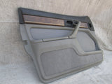 BMW E32 735i 740i 740iL left front door panel grey