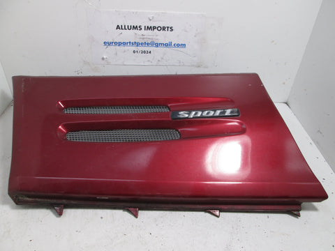 Mercedes SL500 SL600 96-02 w/AMG Left Fender Molding 1296901740 (USED)