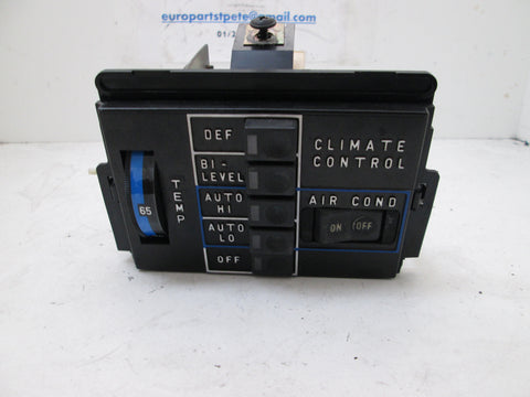 Mercedes R107 W116 450SL 380SL A/C Heater Climate Control Panel #1041 (USED)