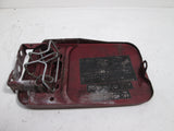 Mercedes R129 90-02 Fuel Lid Door w/Hinge 1295840729 Burgundy #110 (USED)
