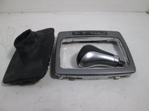 Mercedes W204 C250 C300 C350 Shifter Boot Knob Bezel 2042670388 #46 (USED)