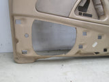 Mercedes 96-02 R129 SL500 SL300 right front door panel tan BROKEN (USED)